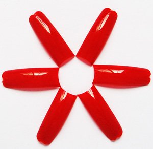 Red Color Tip 50pcs/bag Size 10