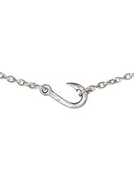 Pennyroyal Studio Small Fish Hook Necklace - Sterling Silver