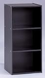 3-shelf Cabinets in Black Color