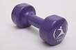 Vinyl Dumbbell 13 LB, Dark Purple, Single