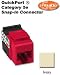 5G108-BI5 Leviton QuickPort Category 5e Connectors