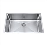 Single Bowl Kitchen Sink Size: 32 W x 18 D x 10 H