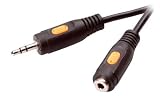Produkt-Bild: Vivanco CE A 50 4 Audiokabel 3,5mm Klinkenstecker auf 3,5mm Klinkenkupplung 5m schwarz