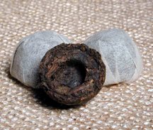 Toucha Bird's Nest Tea Leaves - Vintage Pu-erh Tea by Decaf Earl Grey Tea