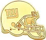 14K Gold NFL New York Giants Football Helmet Tie Tac