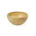 T&G Large Natural Bowl in Hevea Wood.250mm