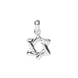  : Sterling Silver Small Star Of David Pendant