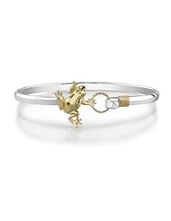 Sterling Silver Frog Bracelet