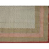 ShalinCraft Home Decor Cotton Flat Bedding Sheets India Block Print Queen Size (bshtd564)