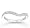 14k White Gold Classy 0.15 Carat Diamond Anniversary Band