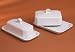 Pillivuyt 270313BX Large Butter Tray With Cover European Style - 7 x 4.5 Inch