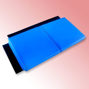 Childrens Toyshop  Sporting Goods : POWER SERIES 1-1/4" THICK FOLDING GYM MATS, 2' WIDE PANELS [VELCRO 2, 4' X 6']