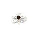 Ortak Jewellery Thistle Collection Sterling Silver CB 033 Ladies Brooch
