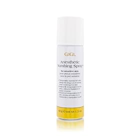 GiGi Anesthetic Numbing Spray for Sensitive Skin Hair Removal Wax