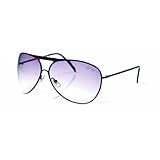 New Lightweight Oval Aviator Frame Metal Sunglasses with 100% UV Protection Lenses B959