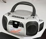 STEREO CD AM/FM CASSETTE RECORDER SPIRIT 1776 PORTABLE UNIT