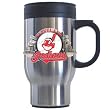 Cleveland Indians Stainless Steel 18 oz Travel Beverage Mug - MLB Baseball Fan Shop Sports Team Merchandise
