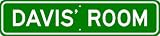 DAVIS ROOM SIGN - Personalized Gift Boy or Girl, Aluminum