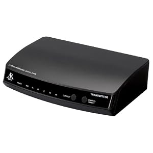 Acoustic Research ARW51 2.4GHz Modular Wireless System with 5 Receivers (Black) by 