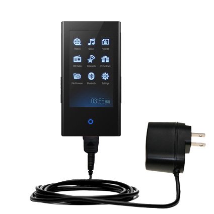 Rapid Wall / AC Charger for the Samsung YP-P2AB - Gomadic Brand w/ TipExchange Technology