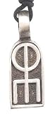 Spell Charm Amulet Pewter Pendant Necklace