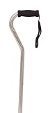 Essential Medical Supply Designer Offset Handle Cane, Hounds Tooth