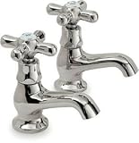 Nostalgic Traditional Bathroom Chrome Bath Taps X352