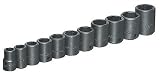 Williams WS-4-11RC 1/2-Inch Drive Impact Socket Set 11-PC