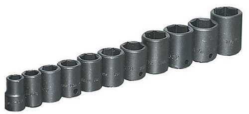 Williams WS-4-11RC 1/2-Inch Drive Impact Socket Set 11-PC