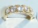 Solid 18ct Gold Eternity Ring CZ
