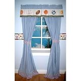 Home Run Drapes 84 - 2 Panels with tiebacks