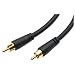 Leviton C5852-6GO 6-Foot RCA Coax Cable, Gold-Plated Connectors