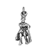 Sterling Silver Aquarius Zodiac Sign Pendant Necklace