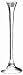 Nachtmann Brilliance 13-1/4-Inch Clear Crystal Candleholder