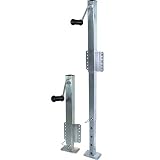 Square Tube Fixed-Mount Trailer Jack, 2500-LB.