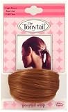 The Tonytail Ponytail Wrap Light Brown