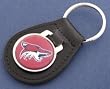 Phoenix Coyotes Leather Keychain