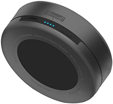 Waloo™ Apple Watch Portable Charging Dock - 1500 Mah Power Bank for Apple Watch (Black)
