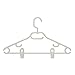 Swivel Hangers with Dress Notch and Clips - 18 Pack