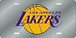 Los Angeles Lakers Laser Cut Silver License Plate - SET OF 6 - Sports Merchandise