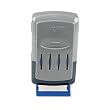 Xstamper 52113 Xstamper VersaDater Pre-Inked Line Message/Dater, 1 5/16 x 2 1/8, Blue