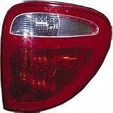 01 CHRYSLER GRAND VOYAGER TAIL LIGHT RH (PASSENGER SIDE) VAN (2001 01) D730101... by Parts Train