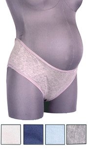 31KTJPRdpLL 4 pack solid fabric maternity hi cut panty