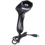 2D Imager USB Handheld Omni-Directional Barcode Scanner (Black)