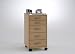 Office Mobile Pedestal With 2 Small Drawers And 3 Large Draw