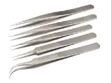 Techni-Tool, Tweezer Kit, 5pc Swiss Precision