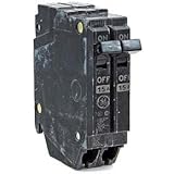 General Electric THQP215 Circuit Breaker, 2-Pole 15-Amp Thin Series