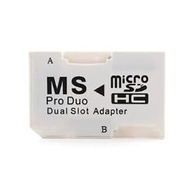 NEON MicroSD to Memory Stick PRO Duo Dual slot adapter (microSD/microSDHC)