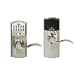 Schlage LiNK Wireless Keypad Entry Lever Add-on Lock, Satin Nickel