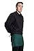 Fiumara Apparel 3 Pockets Waist Apron Poly Cotton Commercial Restaurant Kitchen Ideal for Professionals - Hunter Green | 12